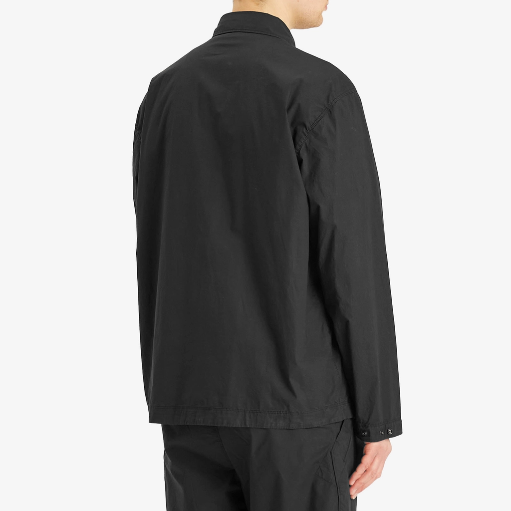 Stone Island Men's Tela Paracadute Shirt Jacket Black